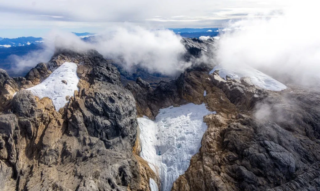 Glaciar en Indonesia